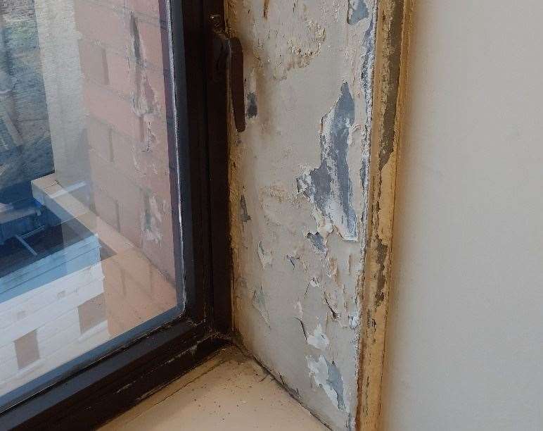 Windows at Sittingbourne's Swale House need replacing. Picture: Swale council