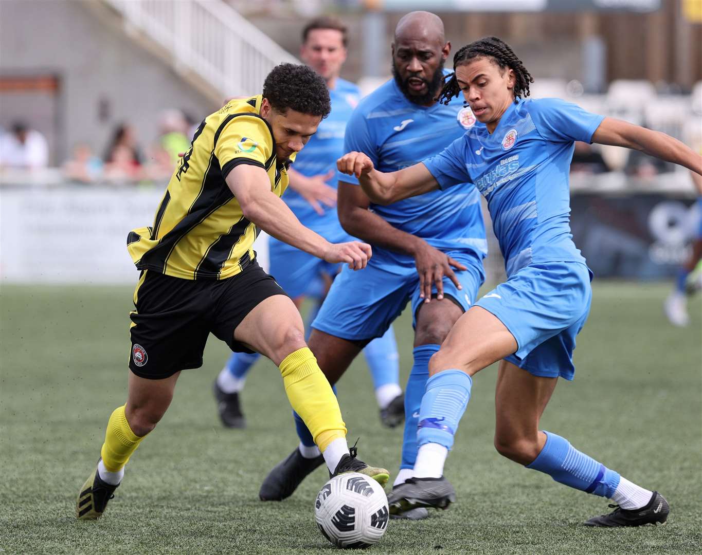 Erith Town look to skip past a Croydon challenge in Sunday’s final. Picture: PSP Images