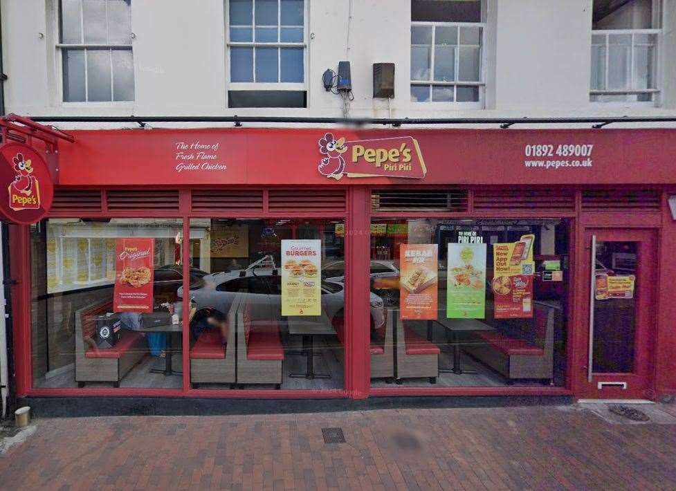 Pepe's Piri Piri in Camden Road, Tunbridge Wells