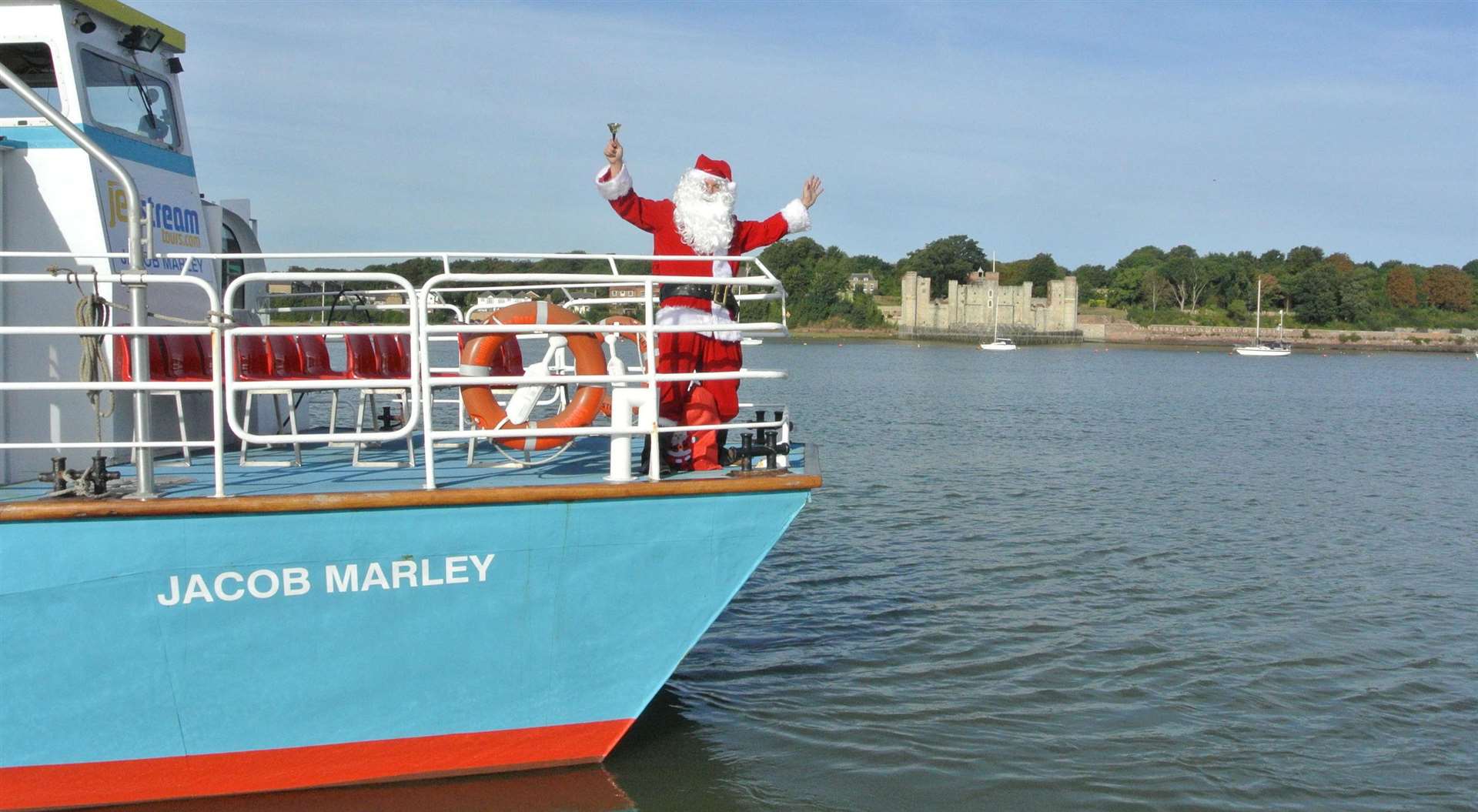 Jet Stream Tours are launching their Christmas Carol Sail with Santa