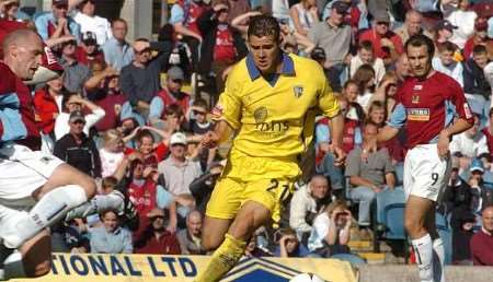 Young Matt Jarvis in action against Burnley. Picture: GRANT FALVEY