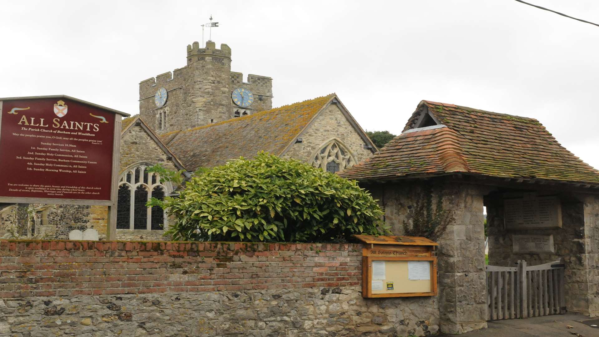 A memorial stone will be placed on Ann Joy Flint's grave at All Saints Church, Wouldham