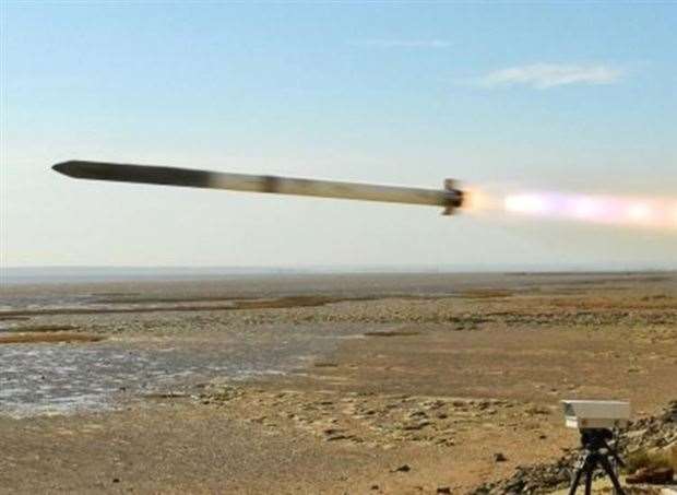 A stock photo of a missile test at Shoeburyness. Picture: QinetiQ