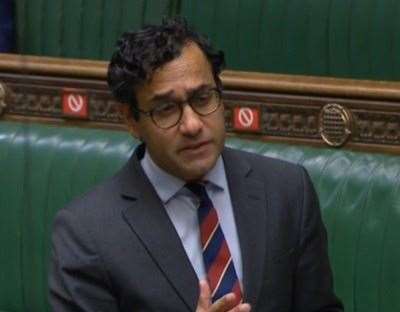 Gillingham and Rainham MP Rehman Chishti