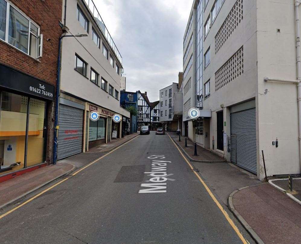 There were reports of drug dealing in an underpass in Medway Street, Maidstone. Picture: Google maps