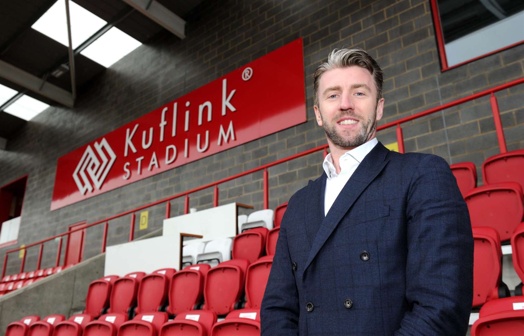 Ebbsfleet United vice-chairman Dean Pooley Picture: Simon Hildrew