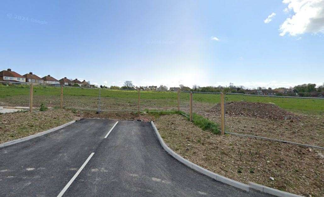 A separate application for land to the east of Cross Road in Walmer, has also been approved