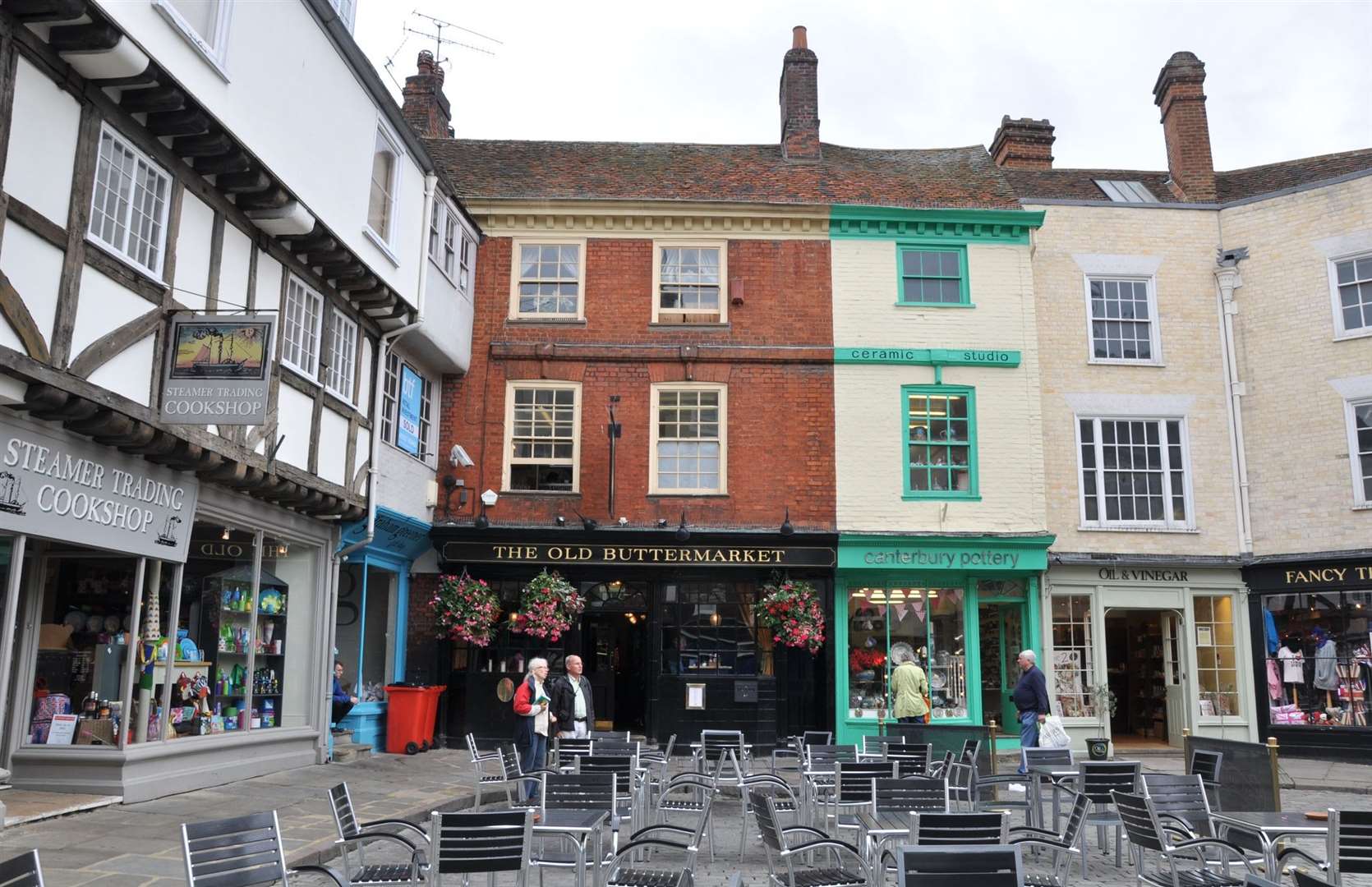 The Buttermarket in Canterbury will be used for filming the new thriller series