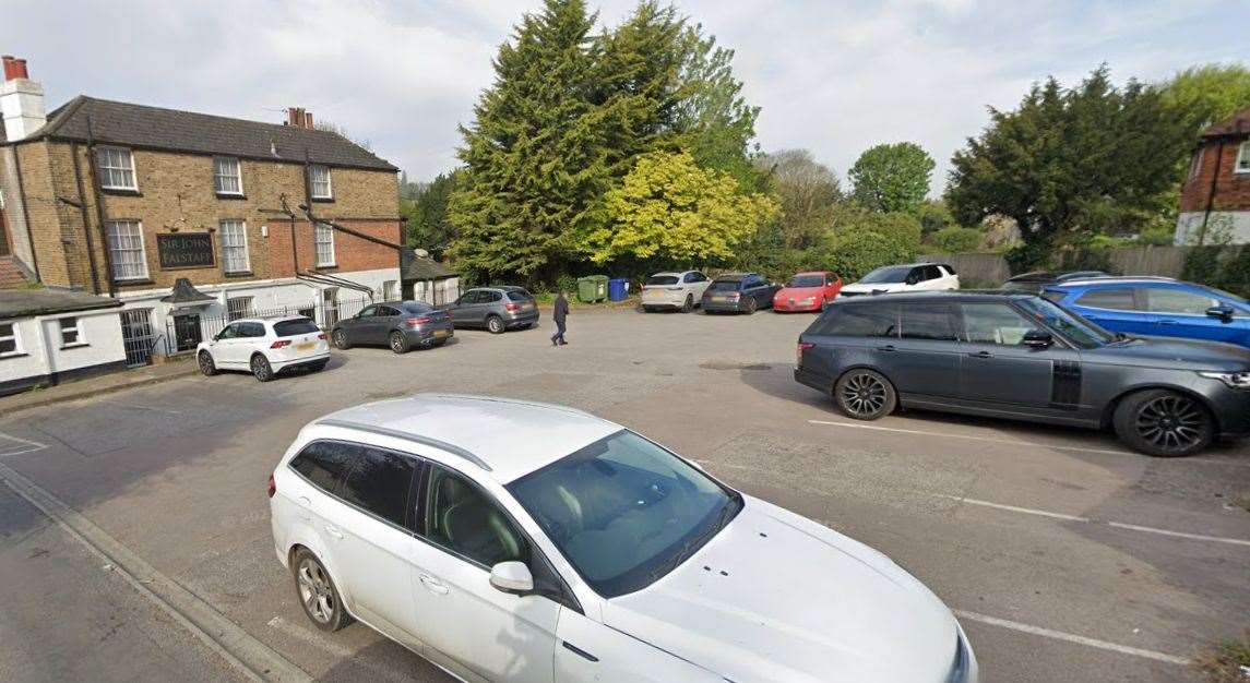 The car park will be changed and part will be used to build the house, if approved. Picture: Google Maps