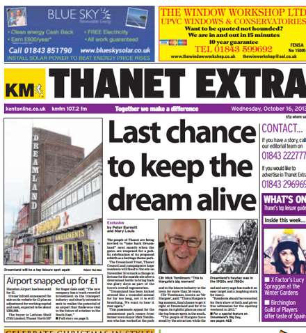 This week's Thanet Extra