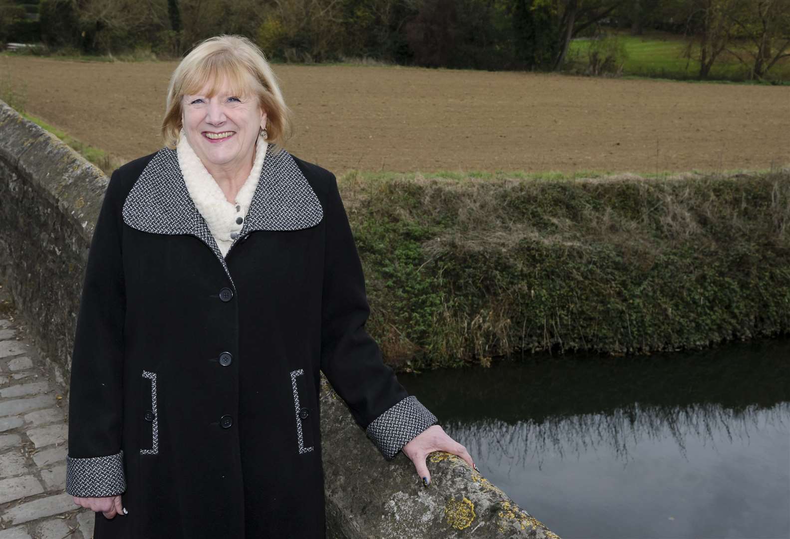 Geraldine Brown, chairman of Yalding Parish Council, says antisocial behaviour is affecting the village. Picture: Andy Payton