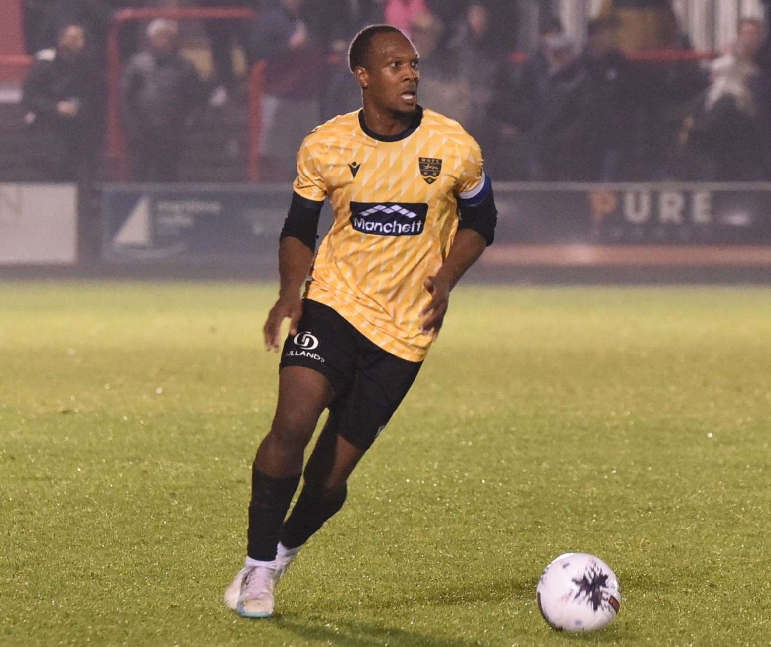 Maidstone United captain Gavin Hoyte. Picture: Steve Terrell