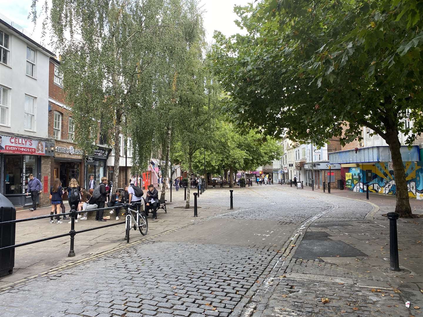 Ashford's lower high street