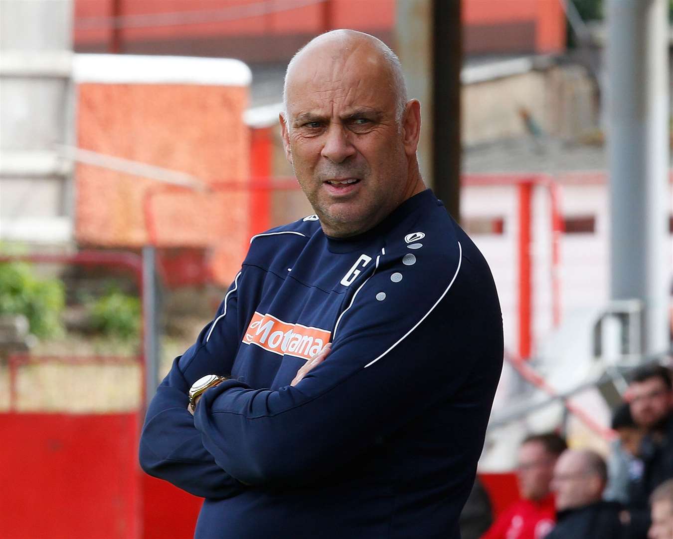 Ebbsfleet manager Garry Hill Picture: Andy Jones