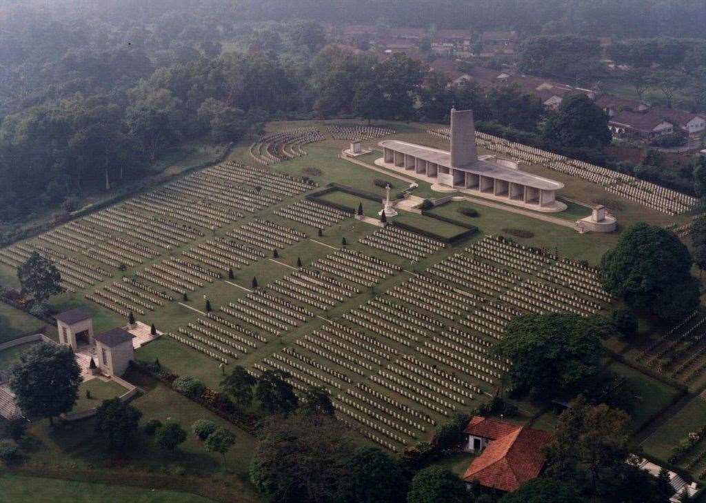 The Kranji war cemetery