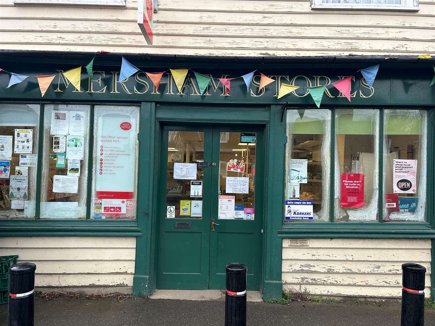 Mersham Stores and Post Office will shut temporarily on Sunday, November 24