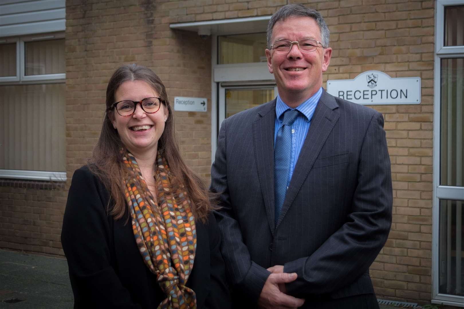 Fulston Manor's new head of school Susie Burden and executive head Alan Brookes (45410408)