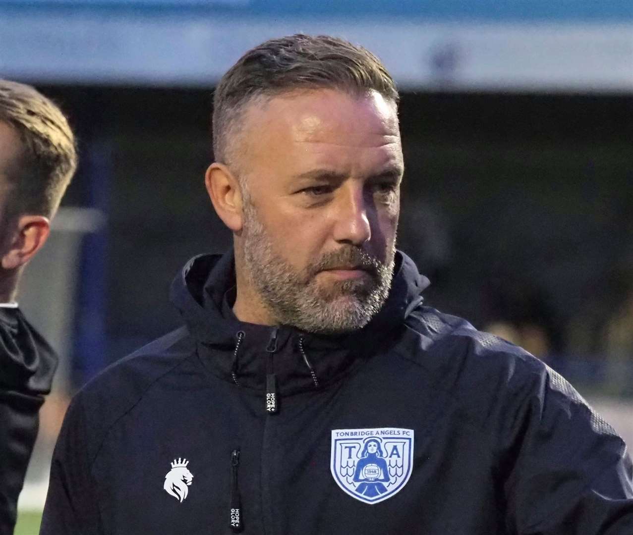 Tonbridge Angels manager Jay Saunders. Picture: David Couldridge.