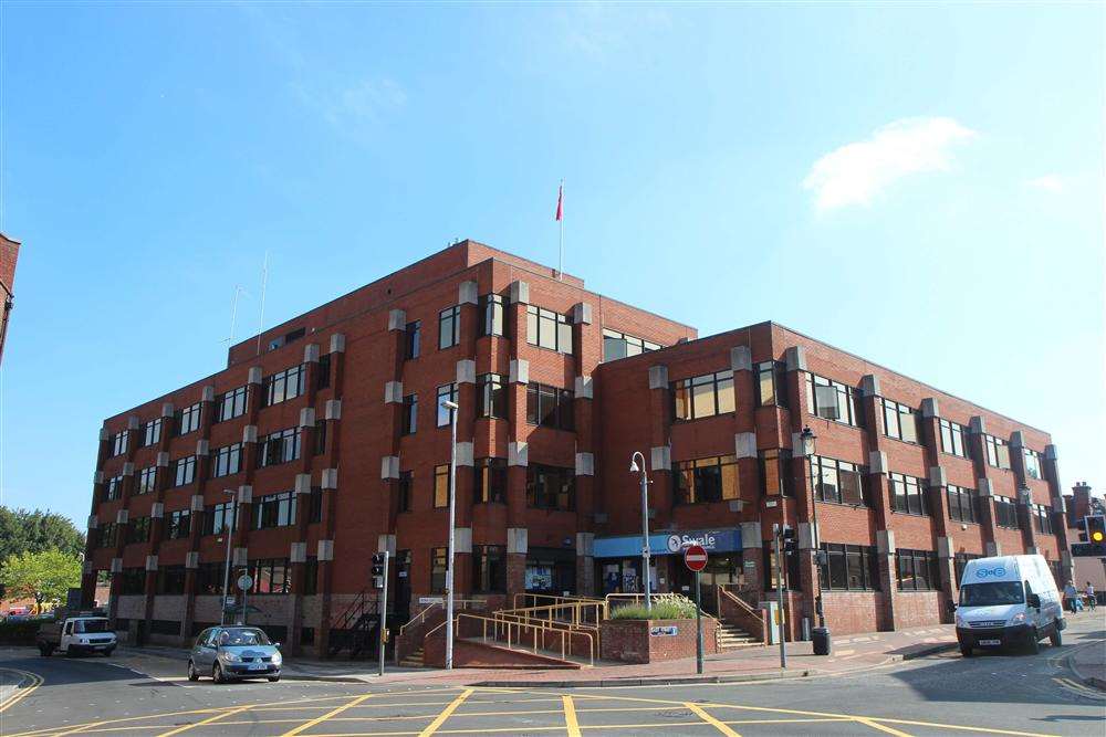 Swale council's headquarters in Sittingbourne