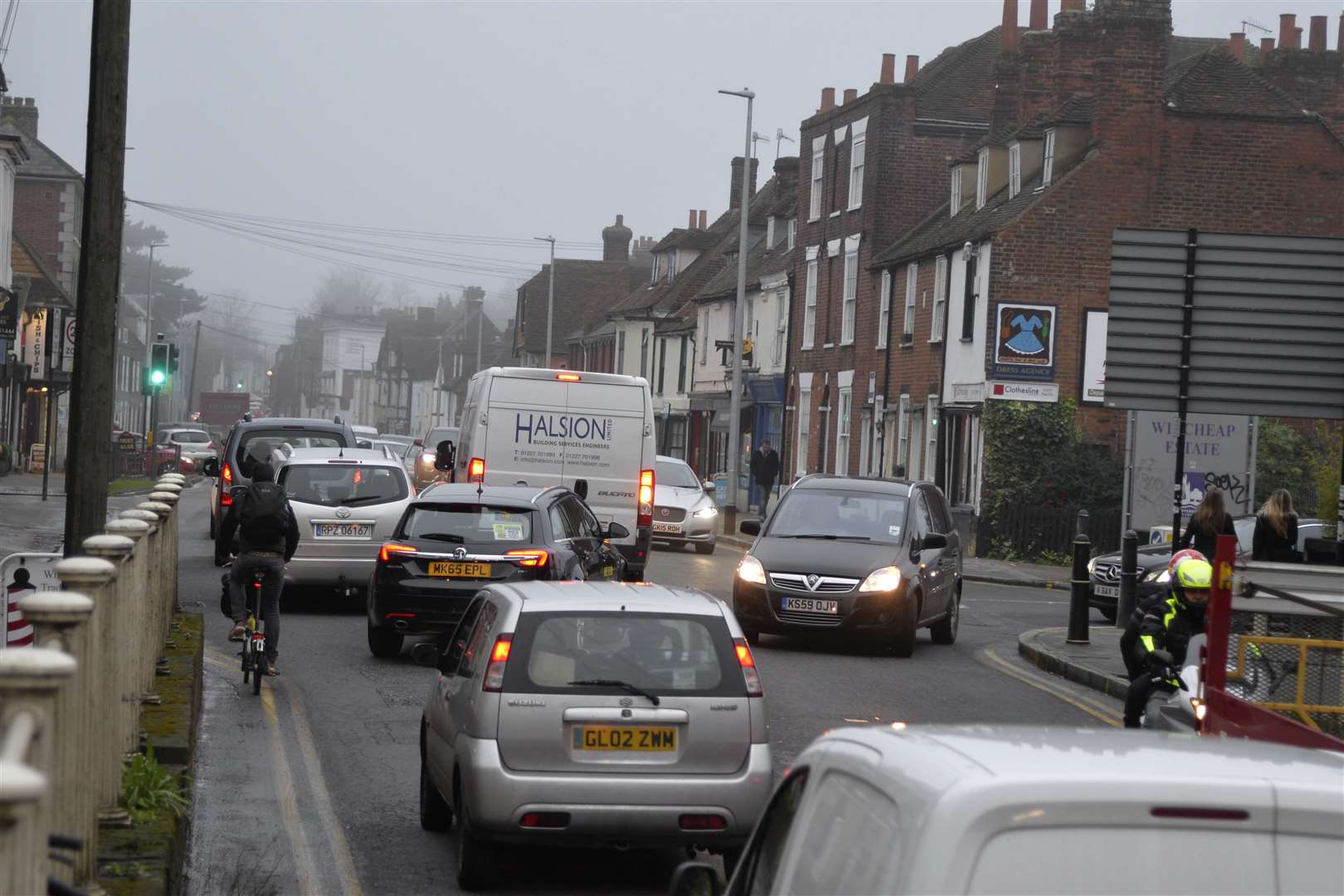 Traffic heading towards the city would have no option but to be diverted through the industrial estate, and come out next to the Maiden's Head