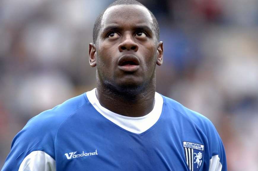 Striker Delroy Facey played for Gillingham in 2007/08