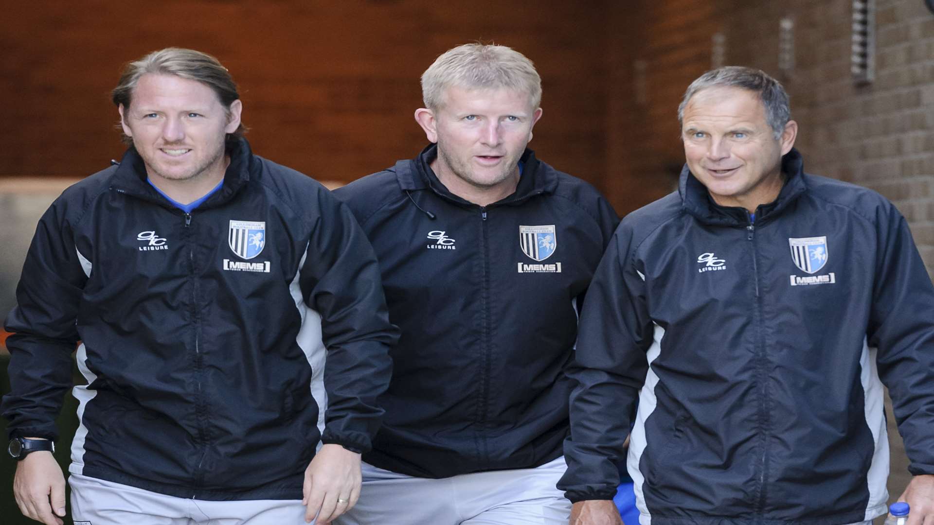 Gillingham's management team are determined to win over the doubters Picture: Andy Payton