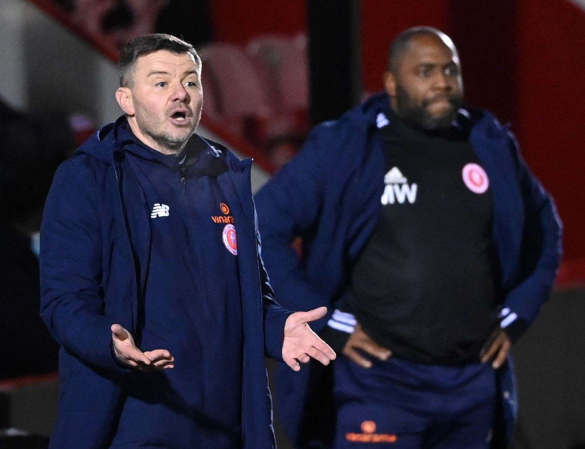 Welling manager Bradley Quinton. Picture: Keith Gillard (43622044)