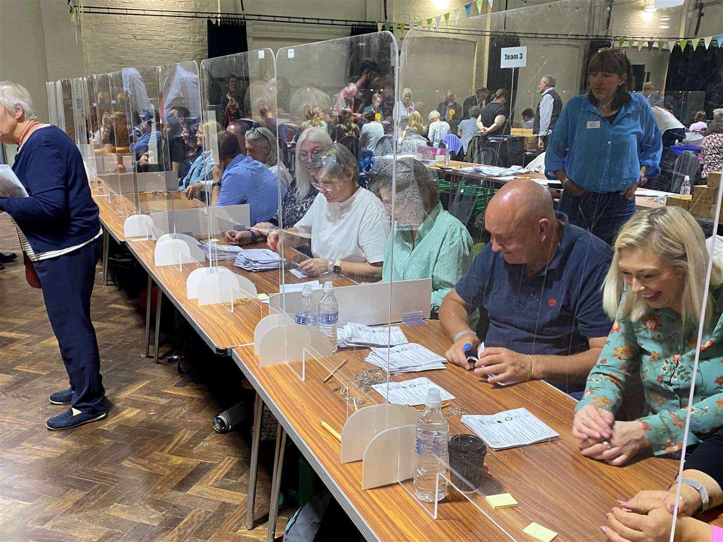 The counting for the Canterbury constituency got underway at about 10.30