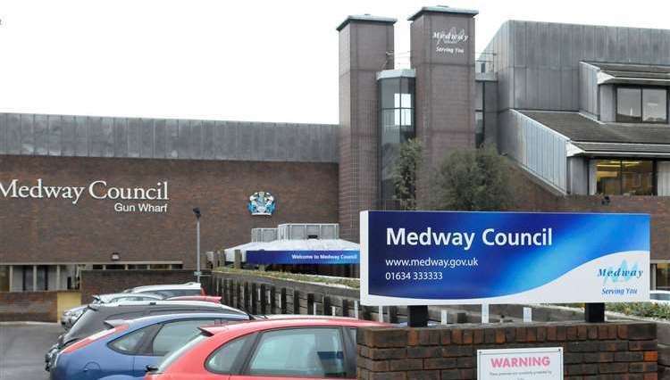 Medway Council offices at Gun Wharf, Dock Road in Chatham