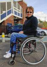 Rail passenger Julie Cleary, who had difficulties at Staplehurst station