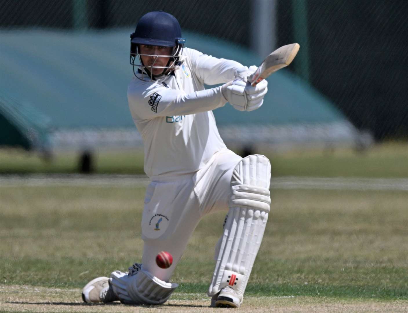 Captain Matt Hammond drives for St Lawrence & Highland Court. Picture: Keith Gillard