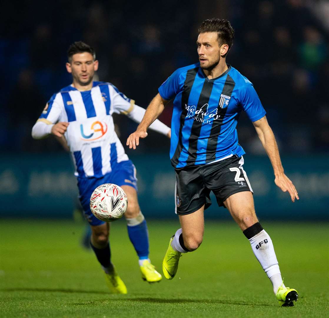 Luke O’Neill enjoyed his second trip to Hartlepool, a decade after making his senior debut there Picture: Ady Kerry