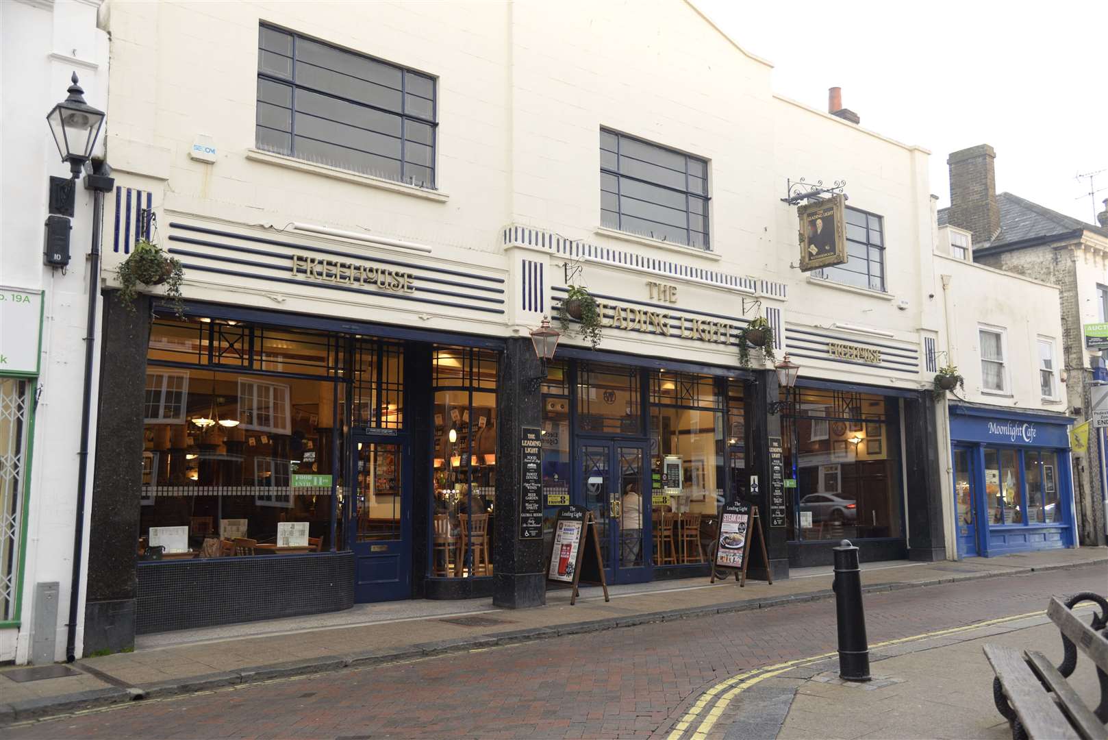 The Wetherspoon Leading Light in Preston Street, Faversham