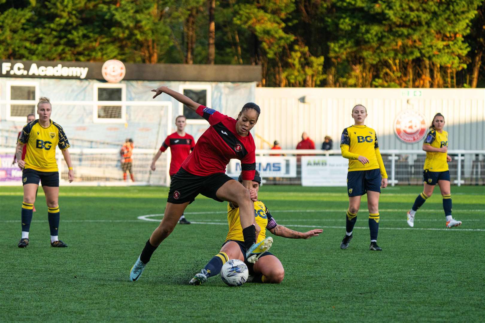 Action between Gillingham and Oxford at Chatham Picture: Sam Mallia