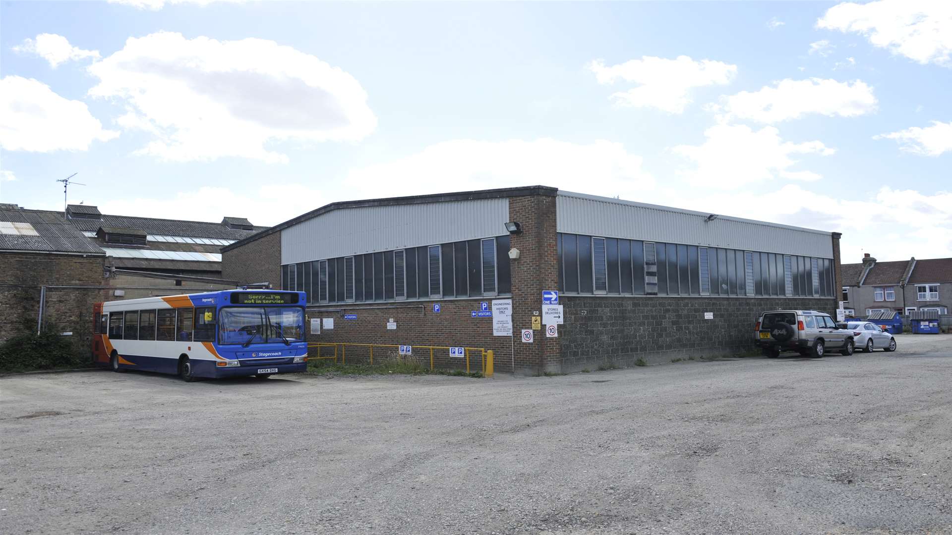 Land to the rear of the depot in Richmond Street