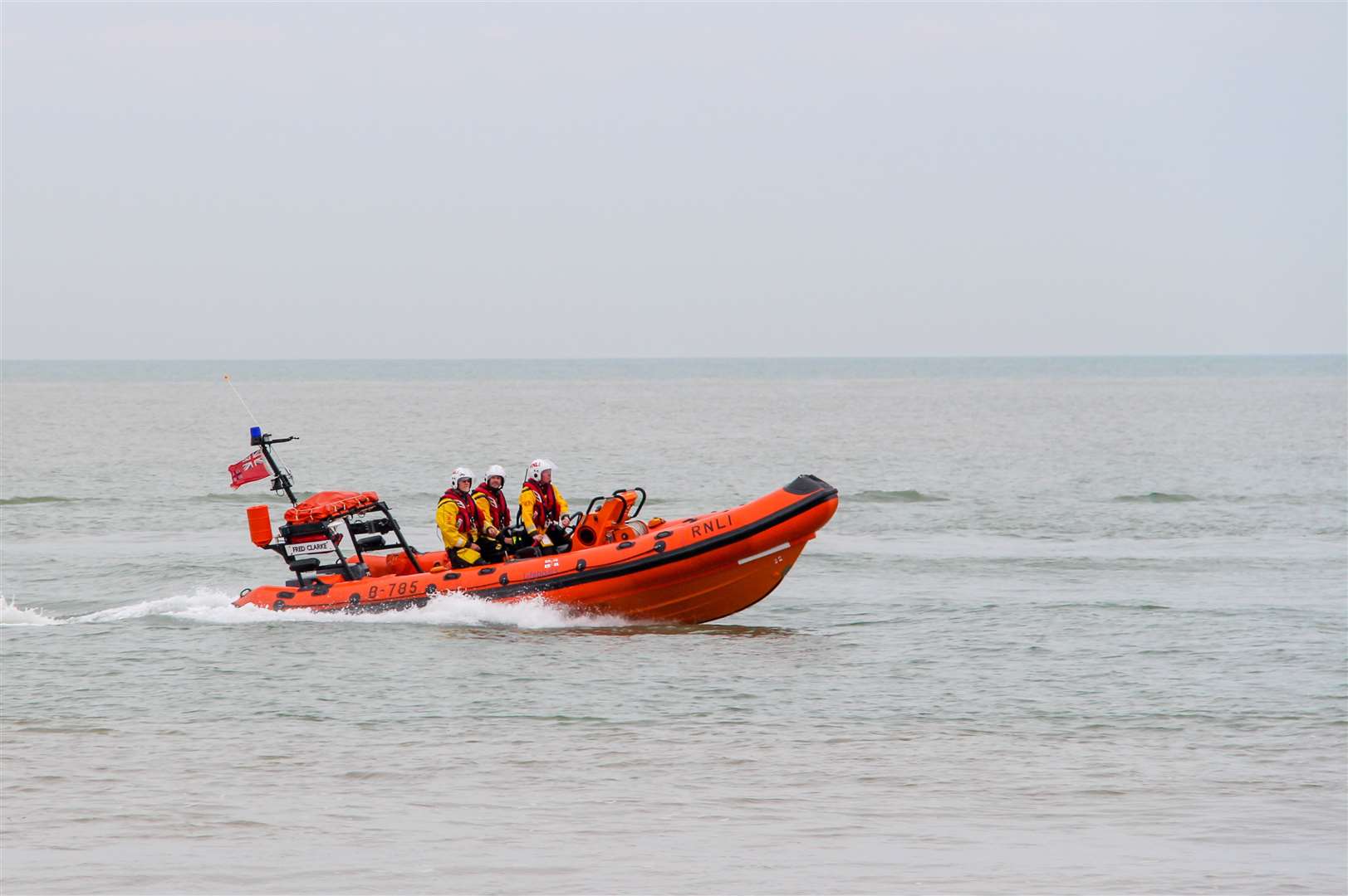 The crew think it will be a busy summer, with more people holidaying at home. Photo: RNLI/Gavin Munnings