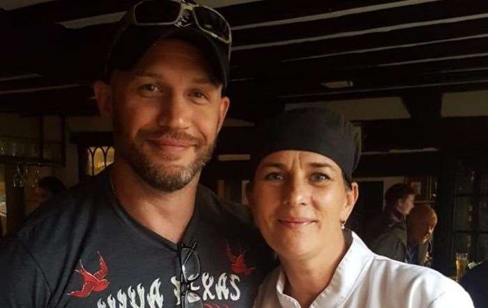 Tom Hardy celebrated his birthday in Tenterden