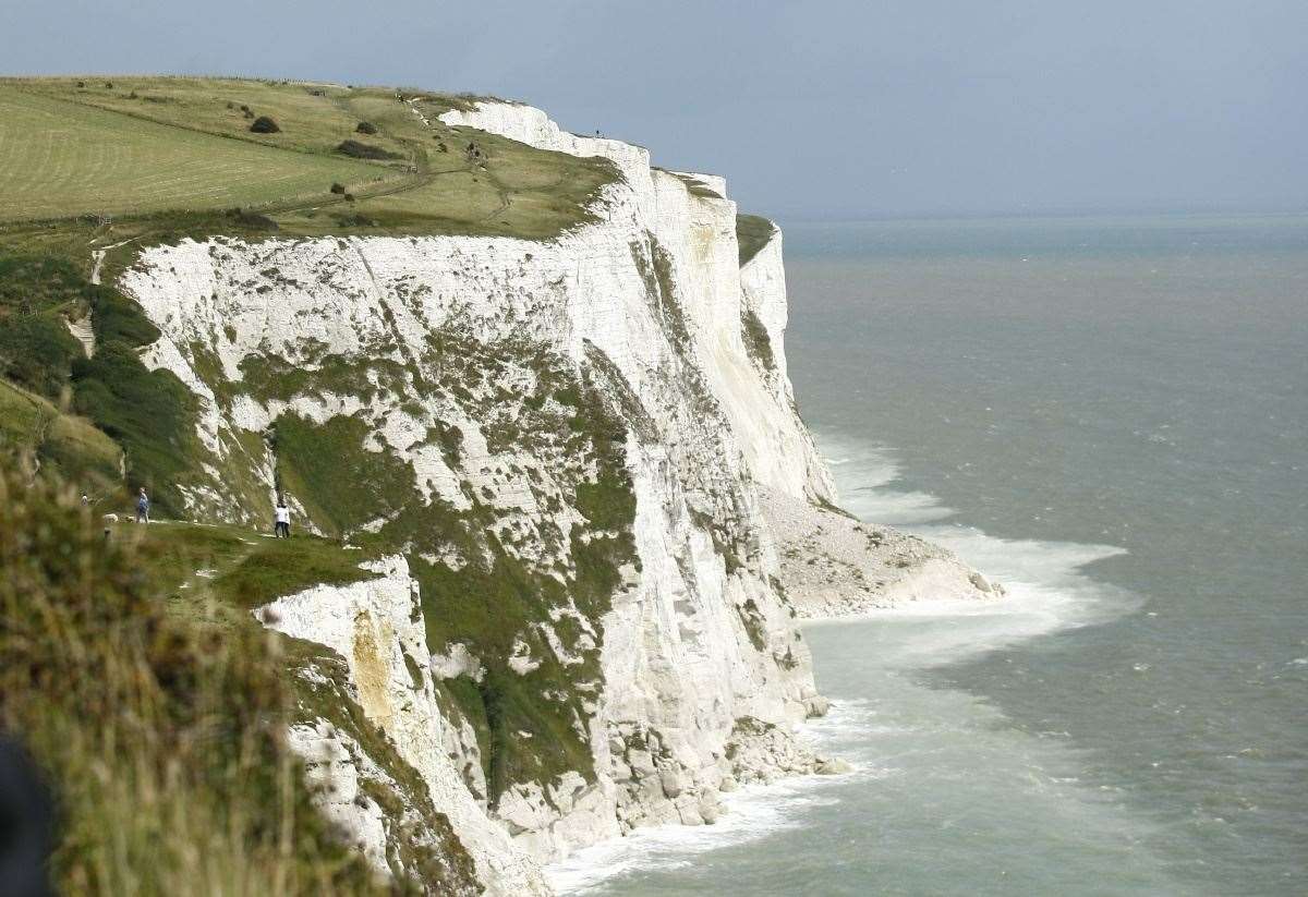 The White Cliffs at Langdon, Dover