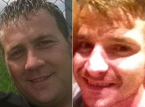 Michael Shepherd (left) and Karl Buchan both died in the crash