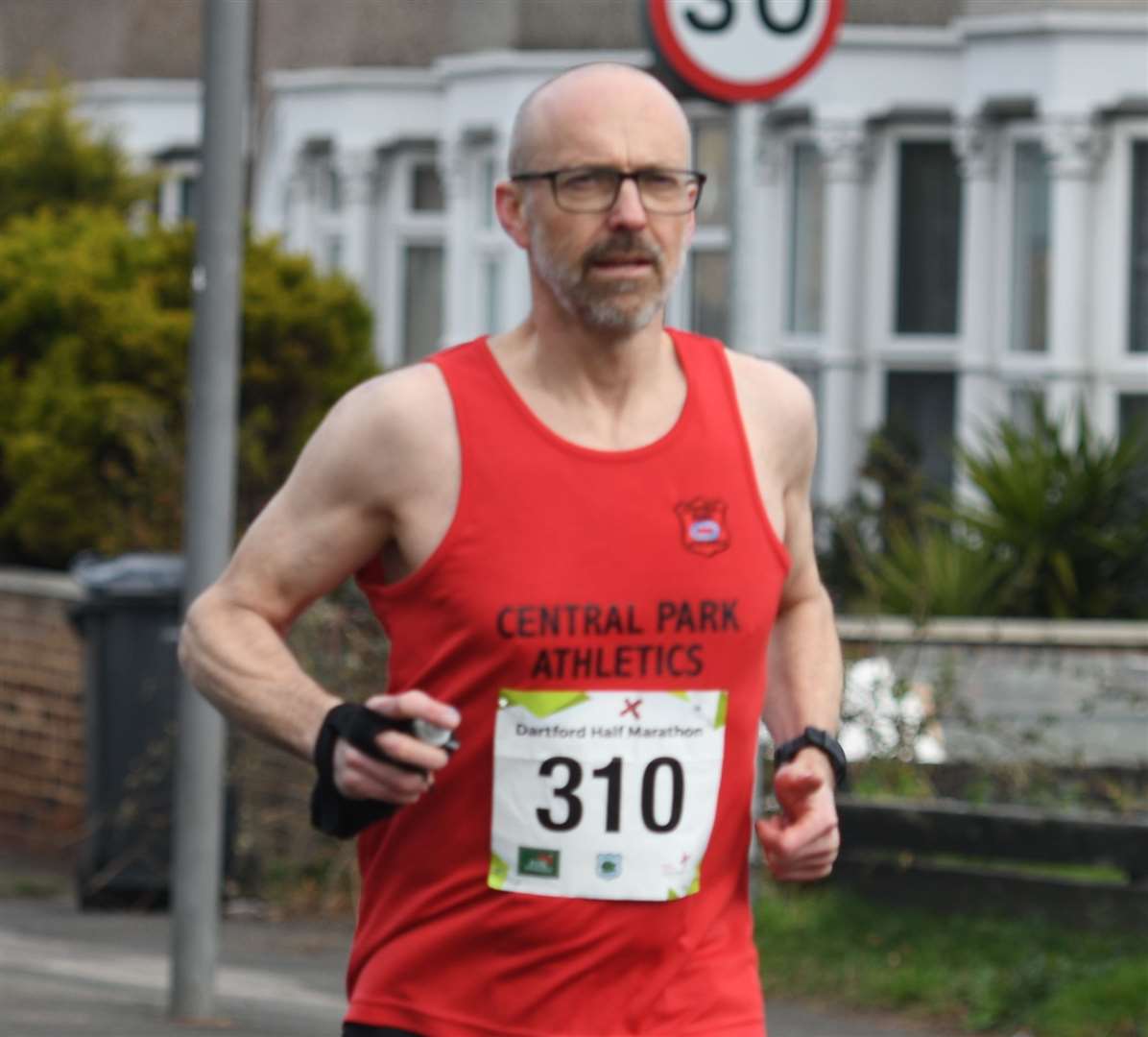 Dan Fotheringham of Central Park Athletics. Picture: Barry Goodwin (55422961)