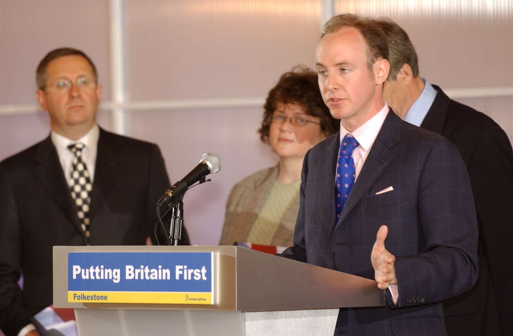 Daniel Hannan speaking in Folkestone Picture: Matt MccArdle