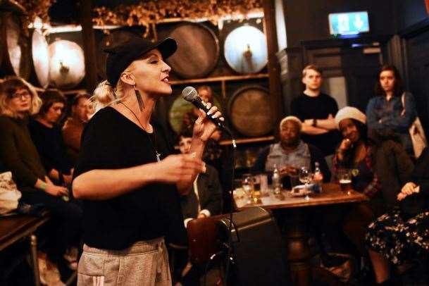 The Poetry Slam at Margate Bookie festival is one of the weekend's best-loved events. Picture: Benjamin Film Photography / Margate Bookie