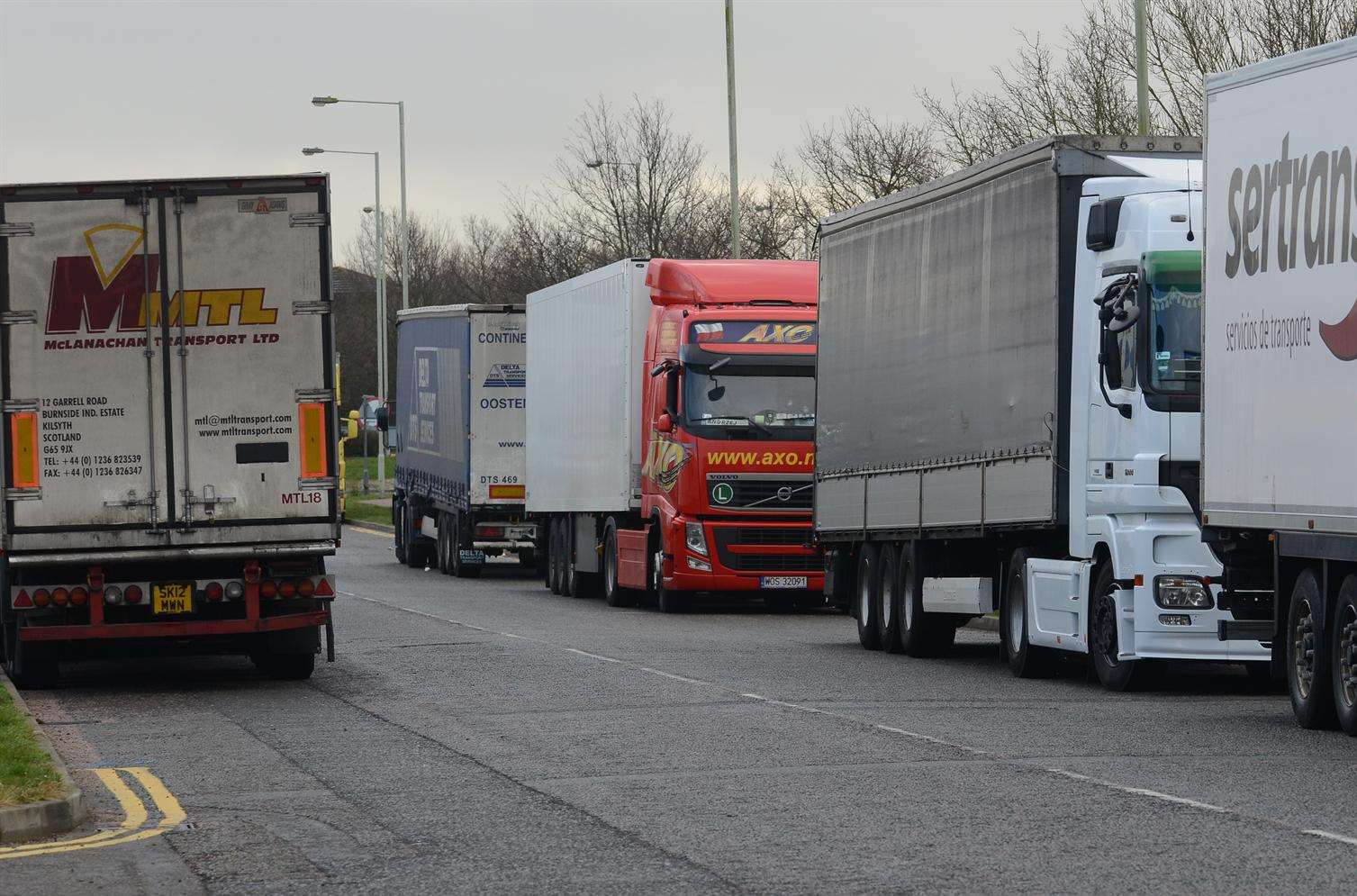 Drivers in the past have left rubbish including human waste near residential streets. Picture: Gary Browne