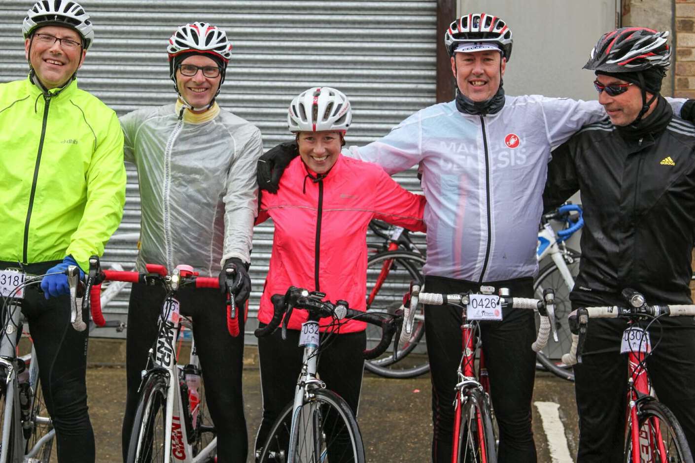 Team from Givaudan, in Ashford: Gary Nicholson, Martin Blades, Tracey Dray, Andre Stiffell and Kevin Beardwell