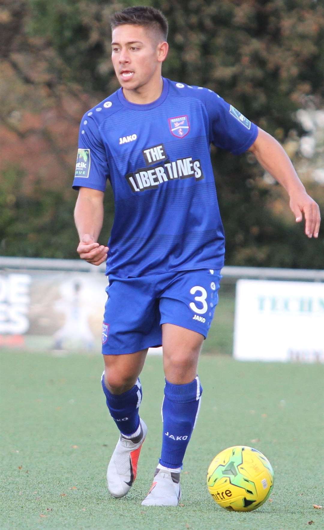 Margate midfielder Jordy Robins Picture: Don Walker