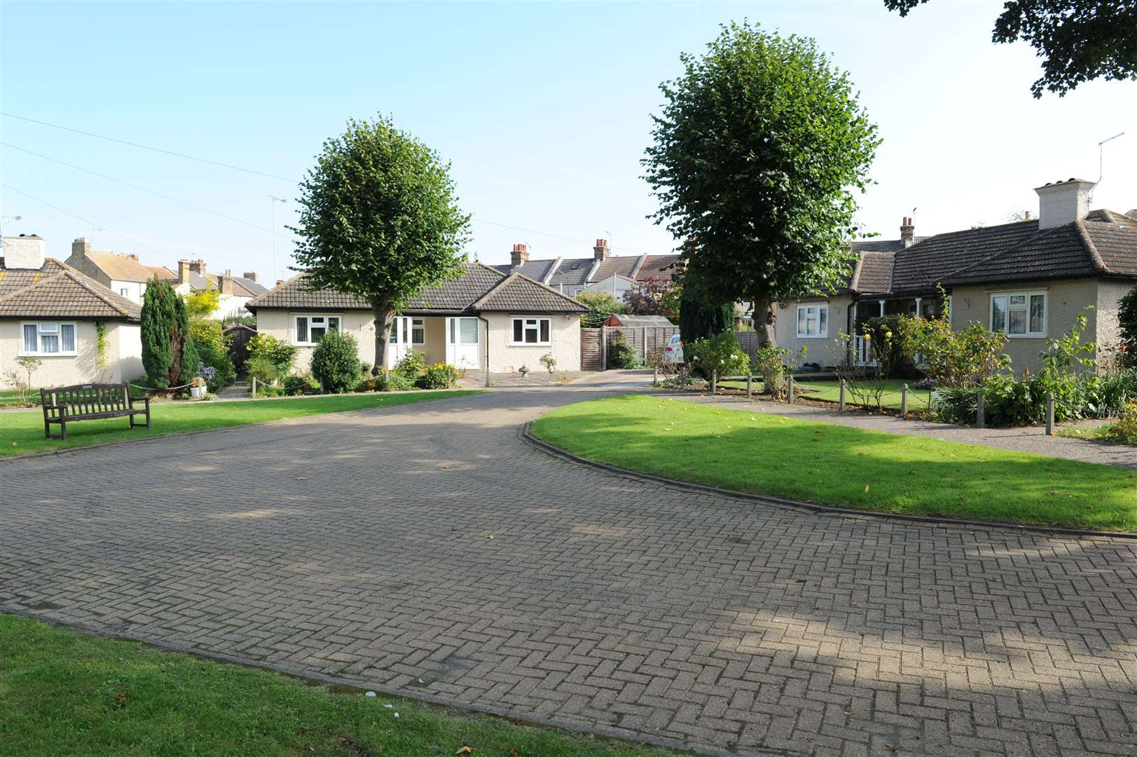 Plans to demolish the existing bungalows were approved in 2014. Picture: Simon Hildrew