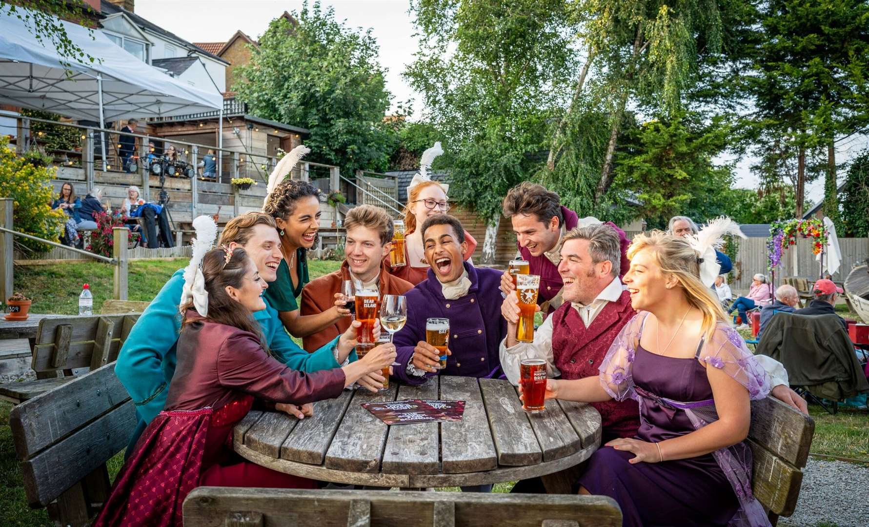 Changeling first partnered with Shepherd Neame to start putting on its productions in pub gardens last year. Picture: Shepherd Neame