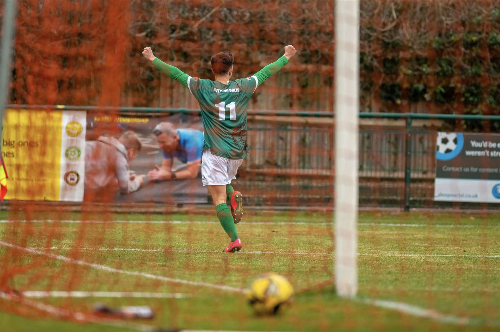 Johan ter Horst gives Ashford the lead. Picture: Ian Scammell