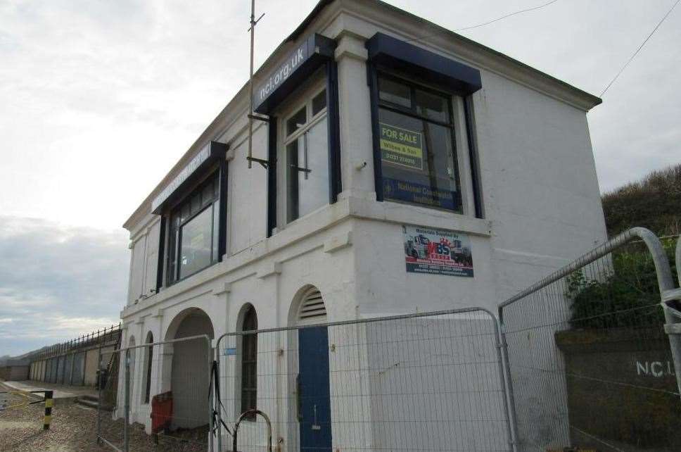 The former Coastwatch building on Herne Bay seafront