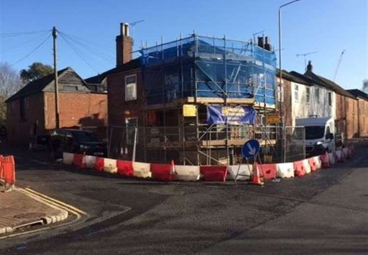 Four years ago, Tonbridge and Malling council carried out compulsory repairs to the building, which caused extensive traffic chaos